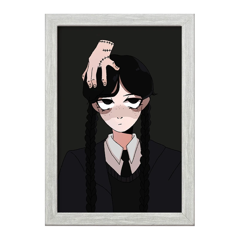 تابلو خندالو طرح ونزدی (Wednesday) کد F2464