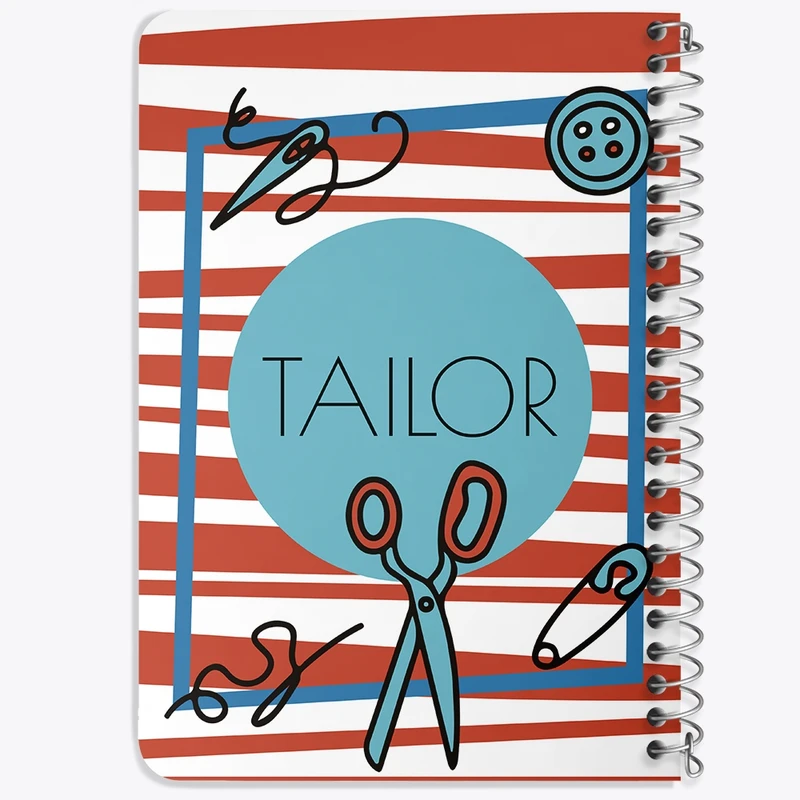 دفتر یادداشت 50 برگ خندالو طرح خیاطی کد N183