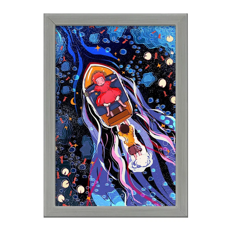 تابلو خندالو طرح پونیو (Ponyo) کد F9668