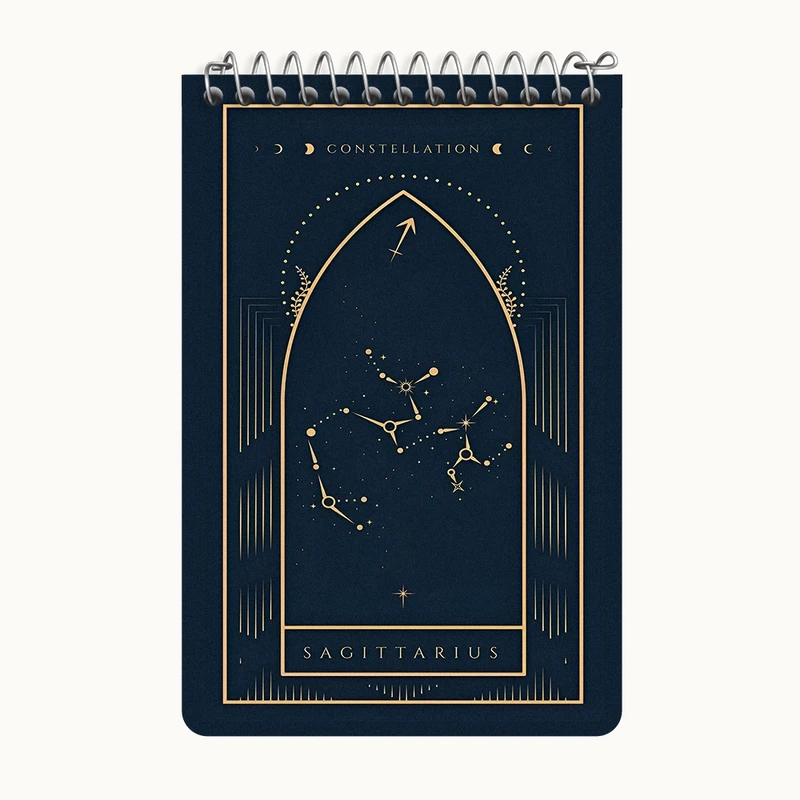 دفتر یادداشت 50 برگ خندالو طرح ماه تولد آذر کد F10880