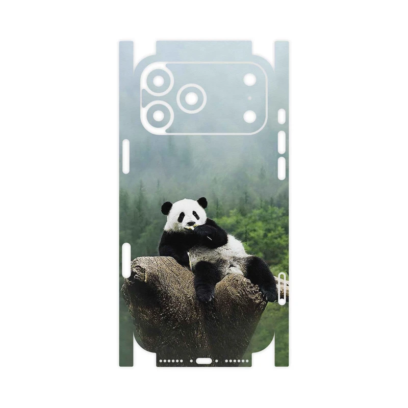 برچسب پوششی ماهوت مدل Panda-FullSkin مناسب برای گوشی موبایل اپل iPhone 17 Pro Max
