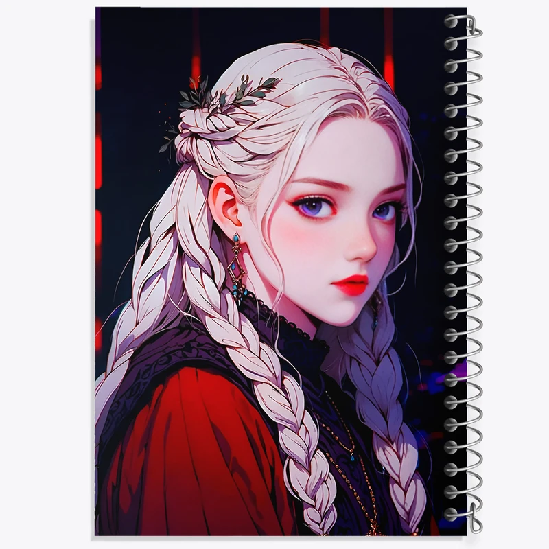 دفتر نقاشی 50 برگ خندالو طرح دخترانه کیوت کد N8205