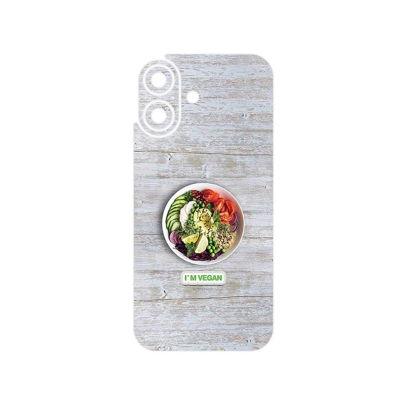 برچسب پوششی ماهوت مدل Im_vegan مناسب برای گوشی موبایل اپل iPhone 17
