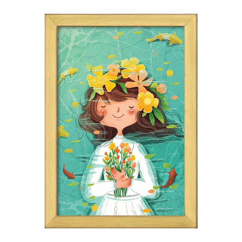 تابلو خندالو طرح دخترانه کد 25632