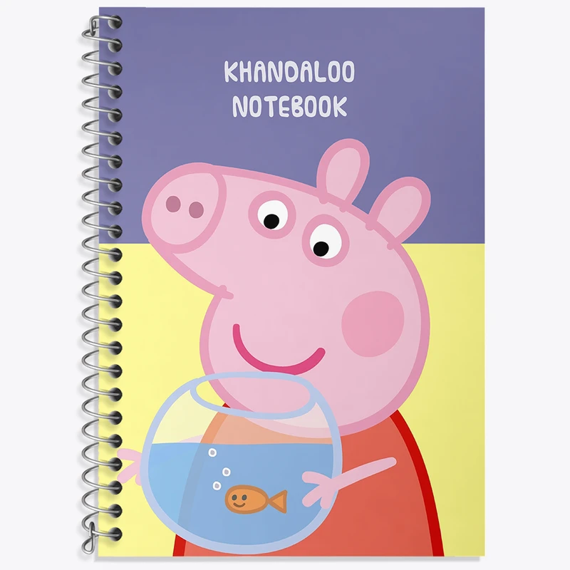 دفتر نت موسیقی 50 برگ خندالو طرح انیمیشن پپا پیگ (Peppa Pig) کد N9271
