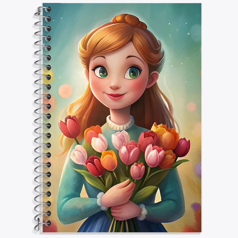 دفتر نت موسیقی 50 برگ خندالو طرح دخترانه کد F11663