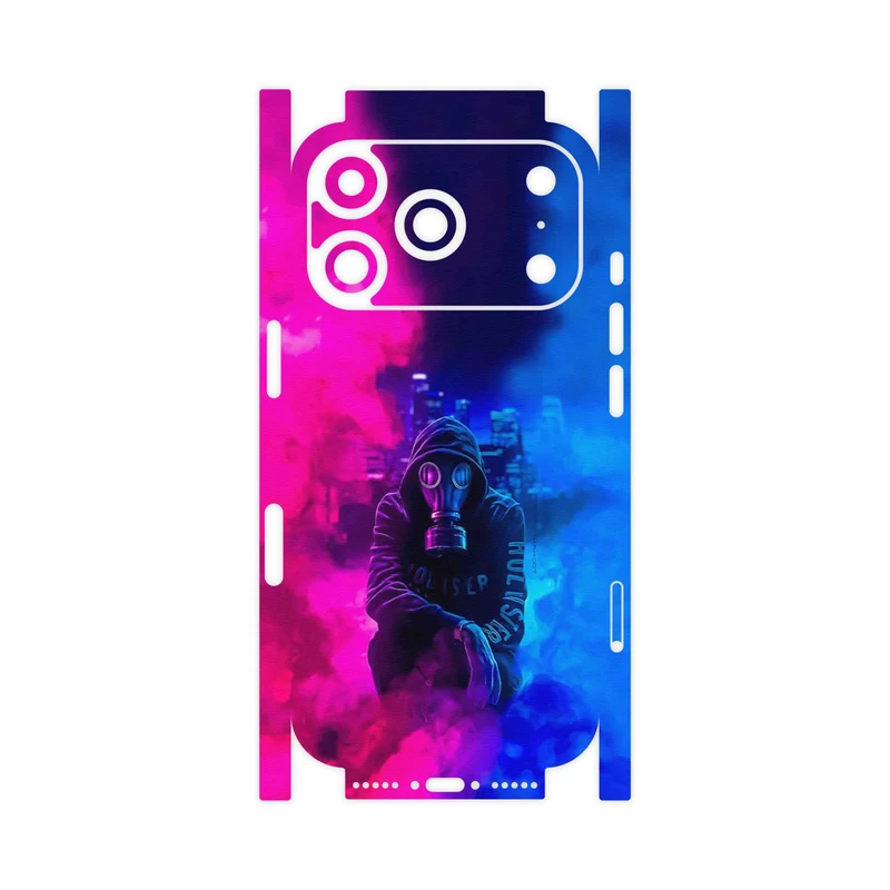 برچسب پوششی ماهوت مدل Smoke Rainbow Digital Art 2-FullSkin مناسب برای گوشی موبایل اپل iPhone 17 Pro