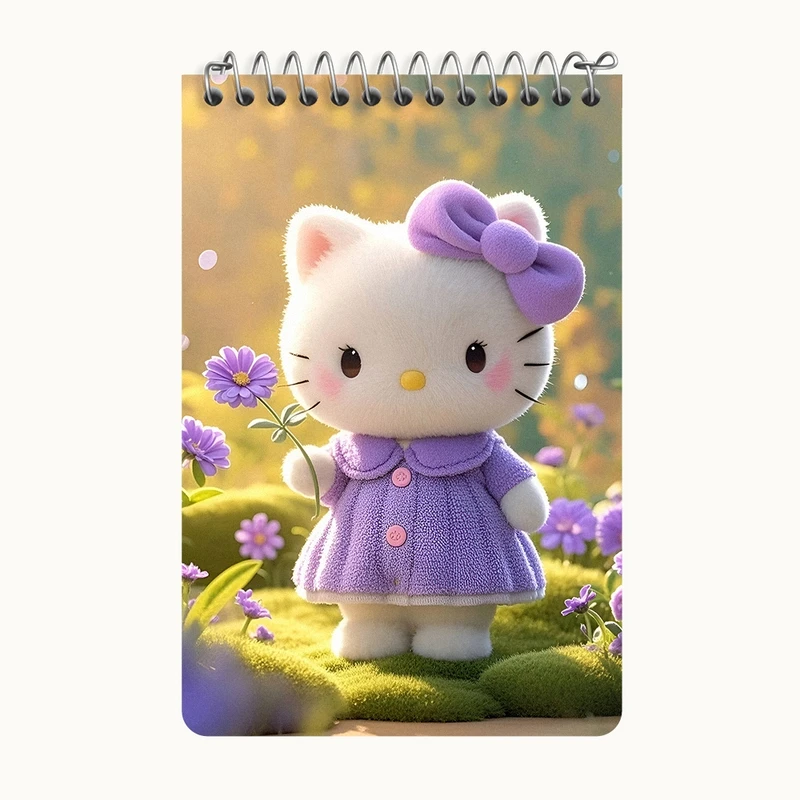 دفتر یادداشت 50 برگ خندالو طرح هلو کیتی کد F10302