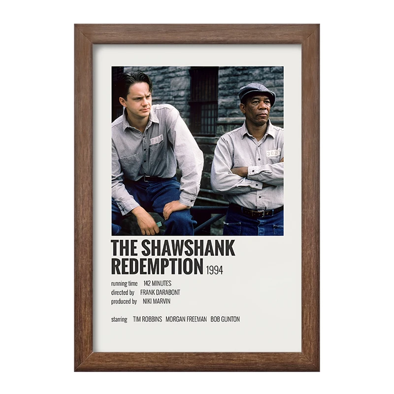 تابلو خندالو طرح رستگاری در شاوشنک (The Shawshank Redemption) کد F13368