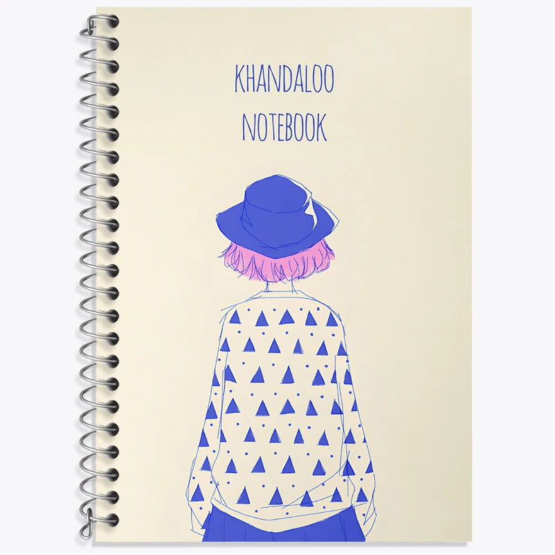 دفتر نت موسیقی 50 برگ خندالو طرح دخترانه فانتزی کد N8196