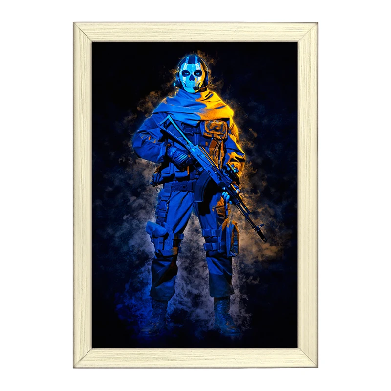 تابلو خندالو طرح کال آف دیوتی (Call Of Duty) کد F14103