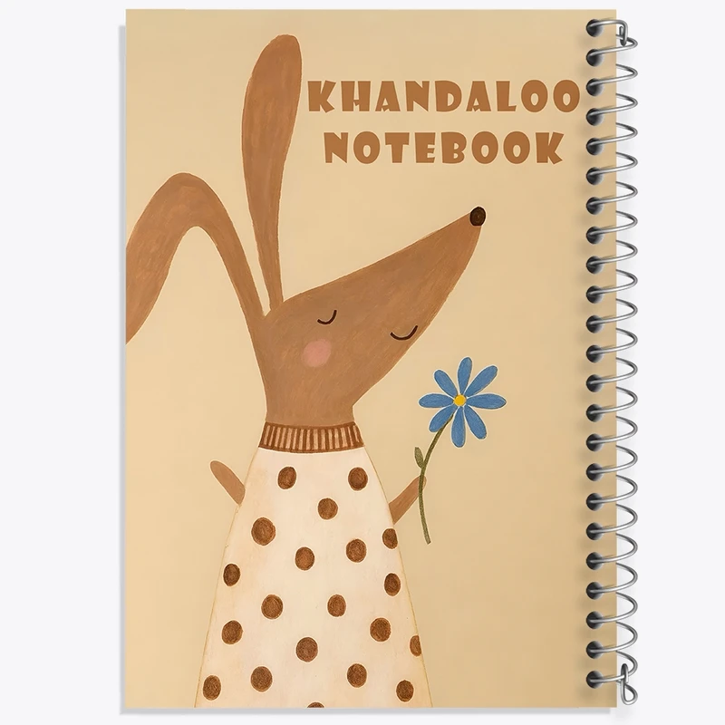 دفتر شطرنجی 50 برگ خندالو طرح موش بامزه کد N8463