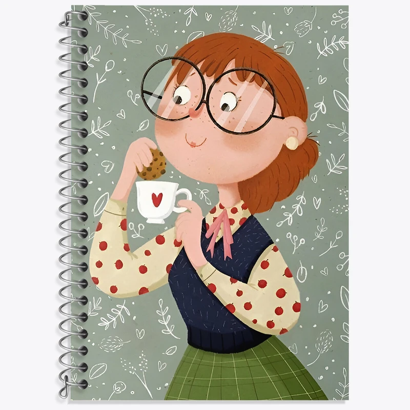 دفتر نت موسیقی 50 برگ خندالو طرح دخترانه کد N6151