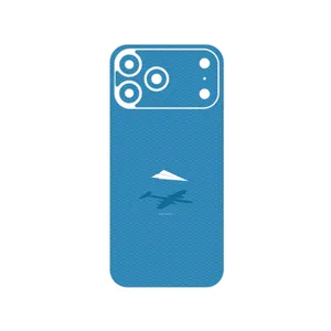 MAHOOT Minimal Paper Airplane Cover Sticker for Apple iPhone 17 Pro Max
