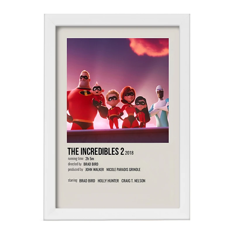 تابلو خندالو طرح شگفت انگیزان (The Incredibles) کد F14212