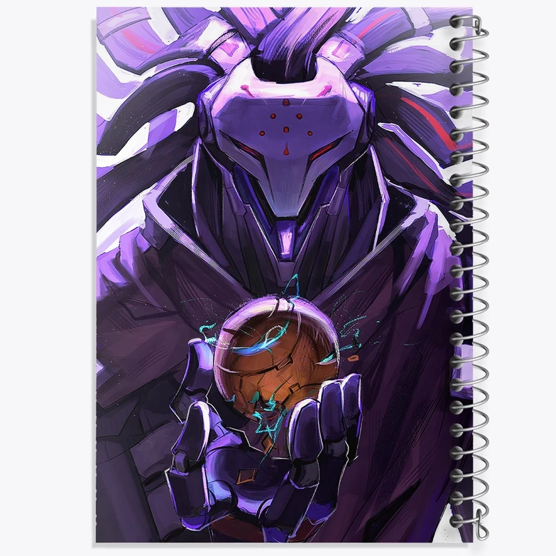 دفتر طراحی 50 برگ خندالو طرح بازی اورواچ (Overwatch) کد 31616