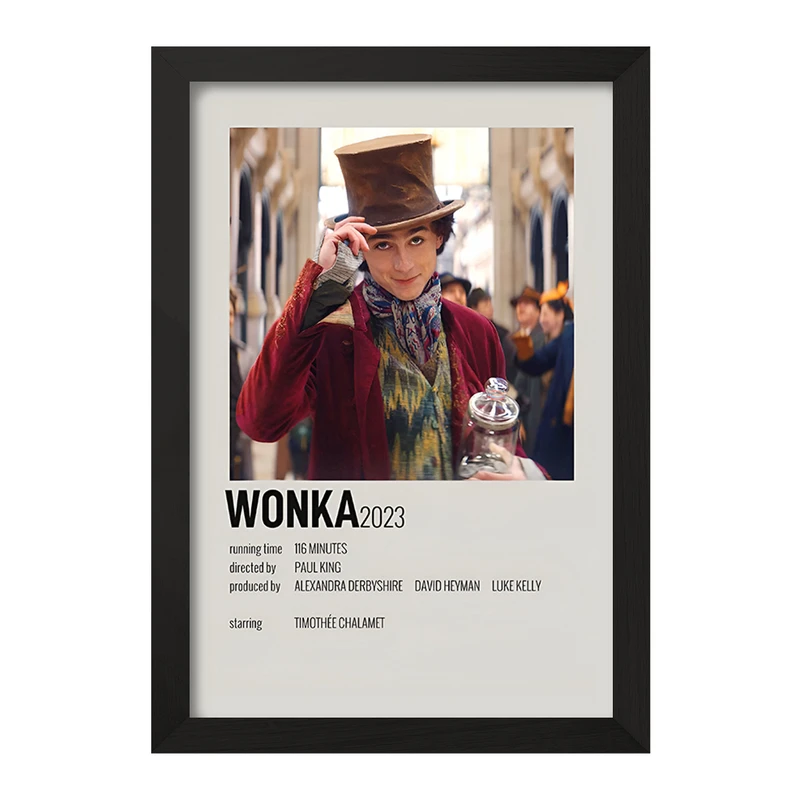 تابلو خندالو طرح وانکا (Wonka) کد F13306