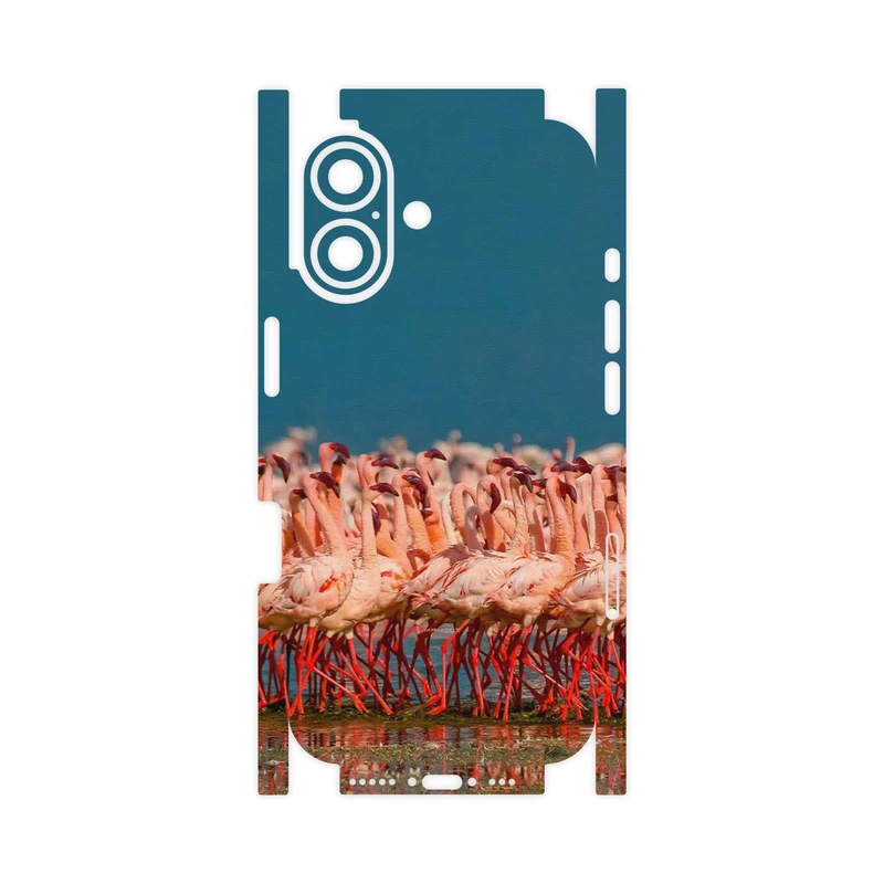 برچسب پوششی ماهوت مدل Flamingo-FullSkin مناسب برای گوشی موبایل اپل iPhone 17