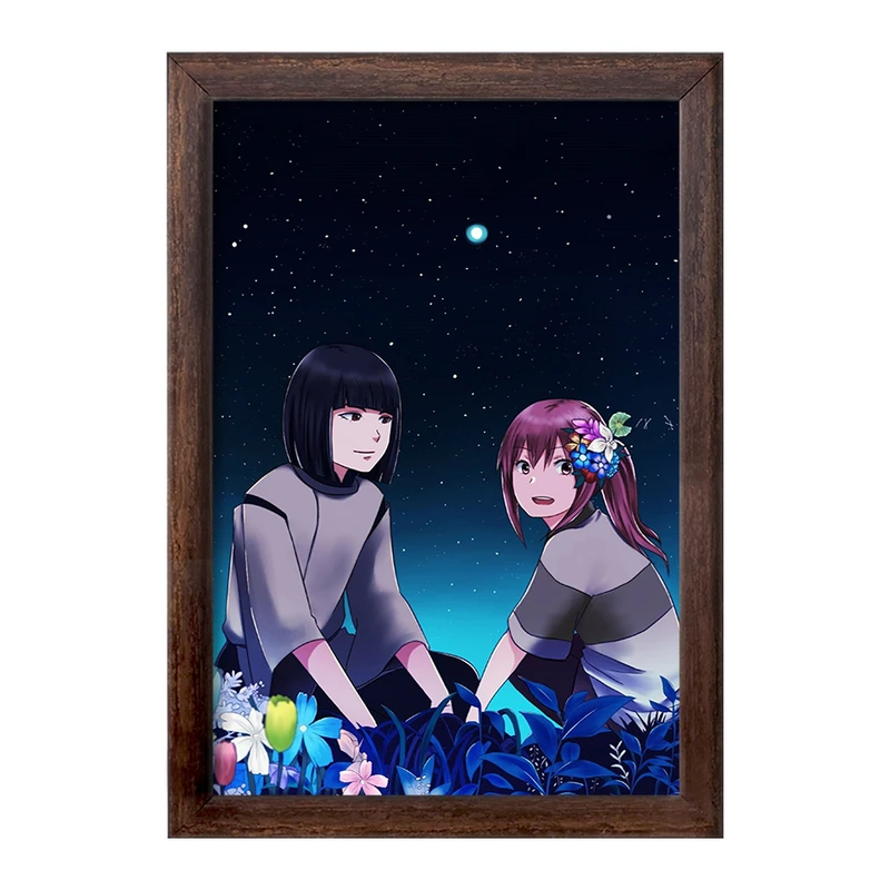 تابلو خندالو طرح چیهیرو و هاکو شهر اشباح Spirited Away  کد 12104