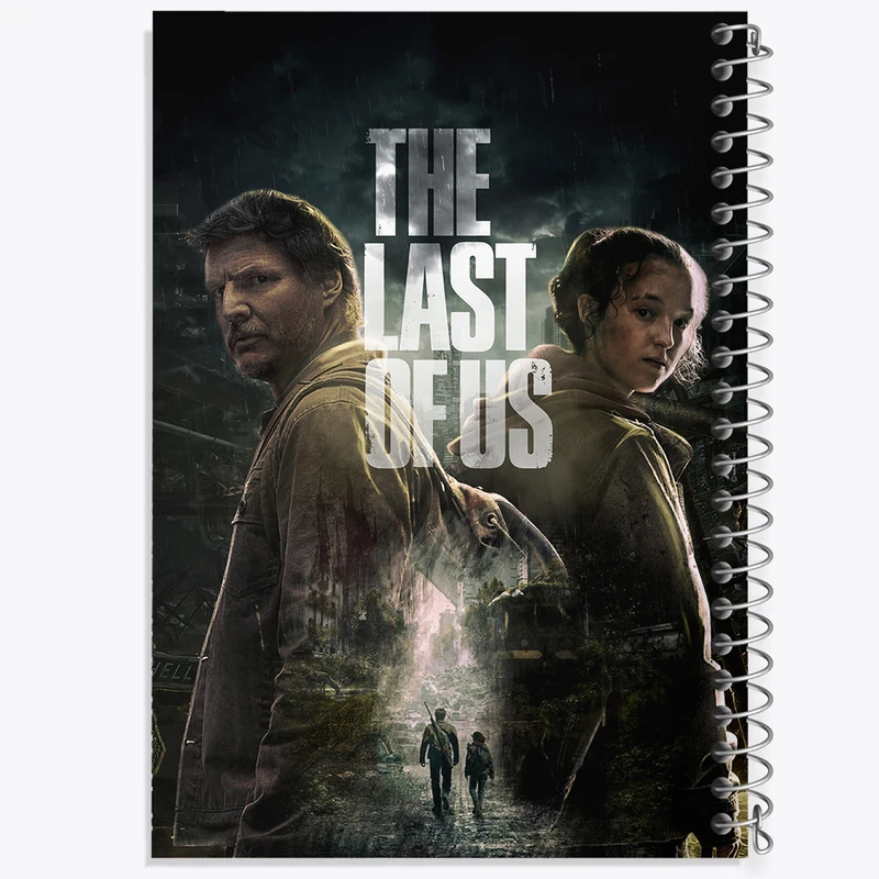 دفتر نقاشی 50 برگ خندالو طرح (The Last Of Us) آخرین بازمانده از ما کد N9321