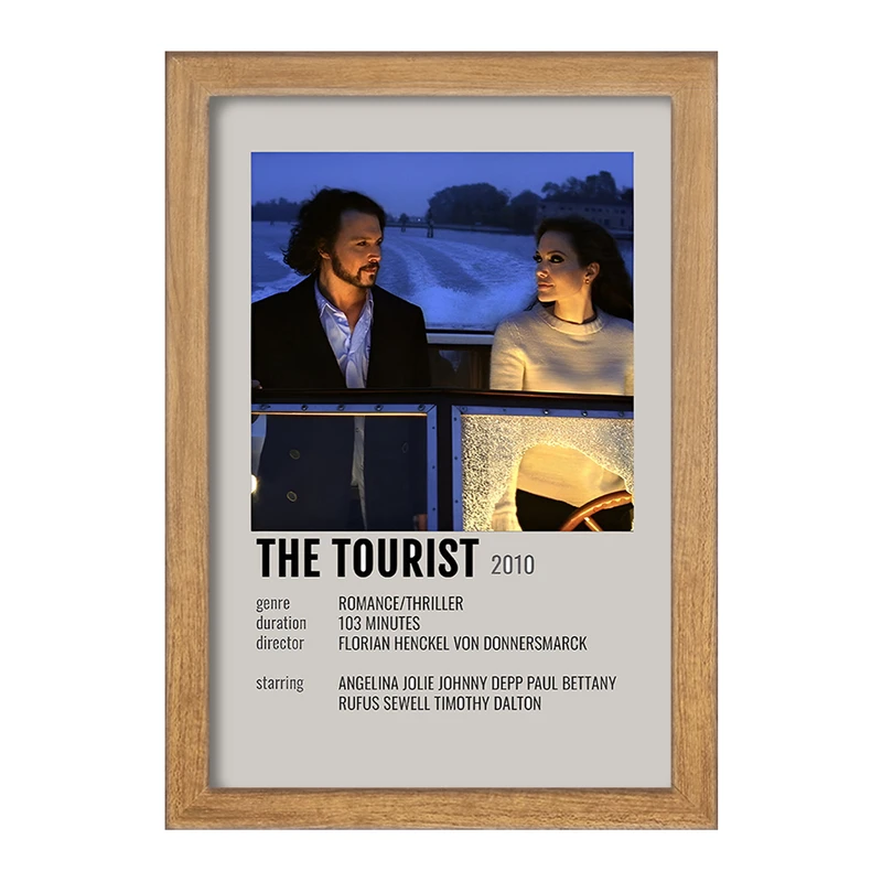 تابلو خندالو طرح توریست (The Tourist) کد F13099