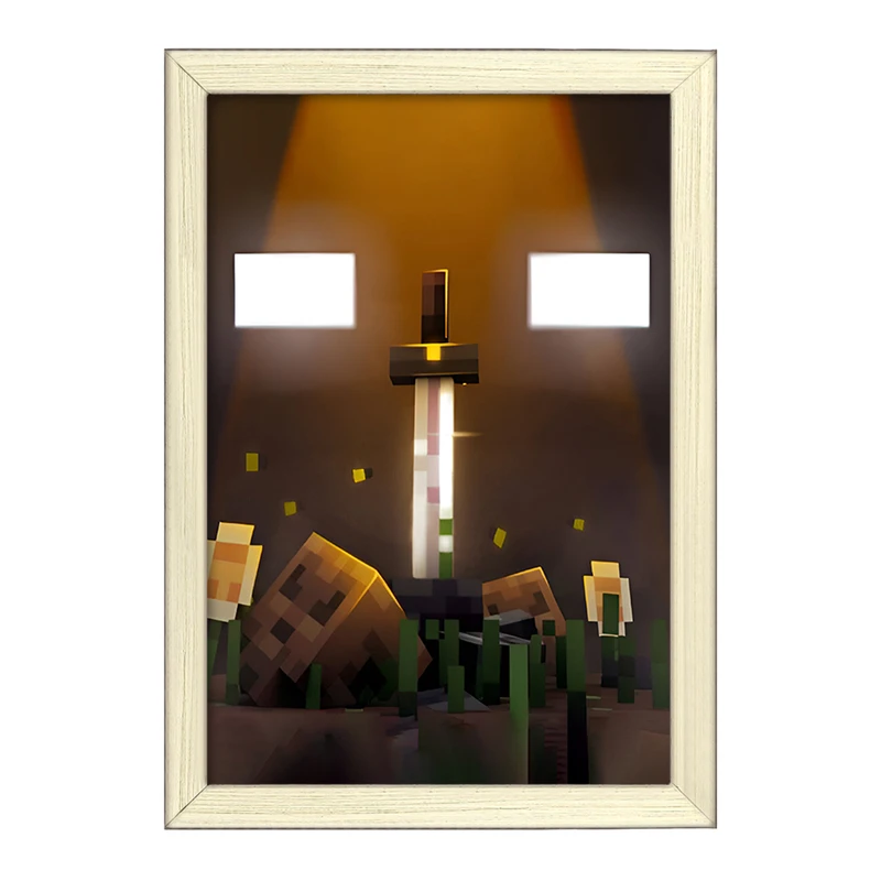 تابلو خندالو طرح ماینکرافت (Minecraft) کد F3485