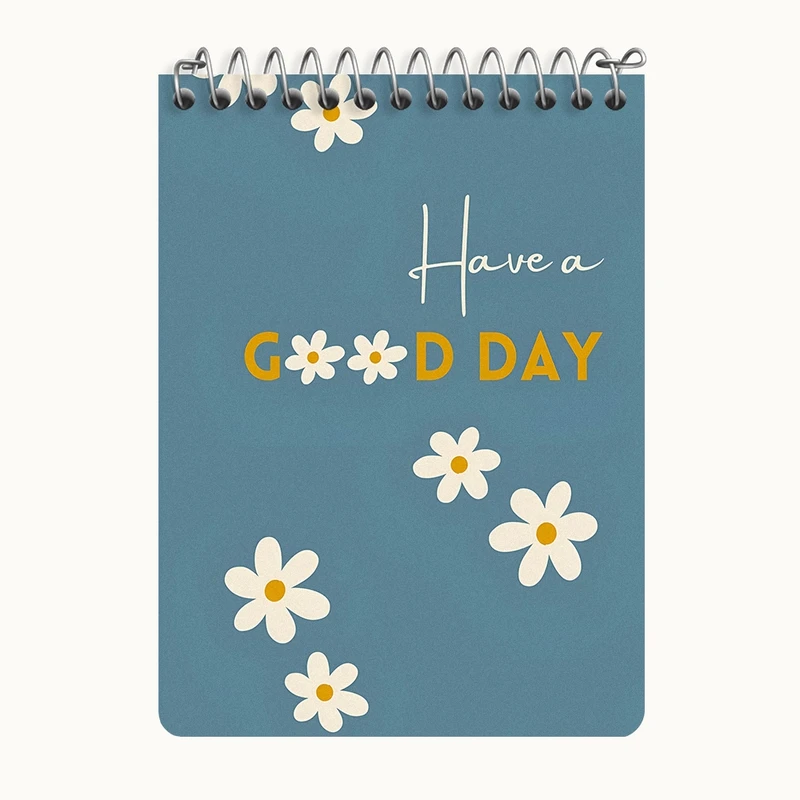 دفتر یادداشت 50 برگ خندالو طرح Have A Good Day کد N6896