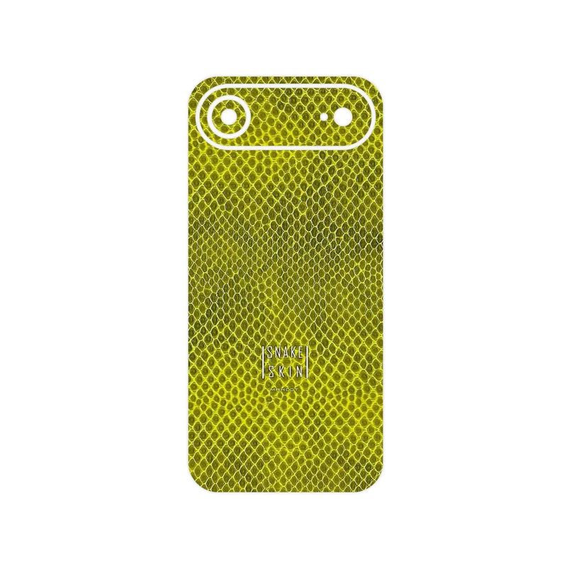برچسب پوششی ماهوت مدل Yellow Snake Skin مناسب برای گوشی موبایل اپل iPhone 17 Air