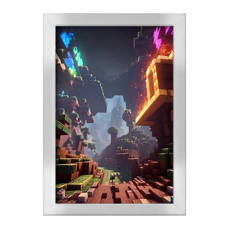 تابلو خندالو طرح ماینکرافت (Minecraft) کد F3525