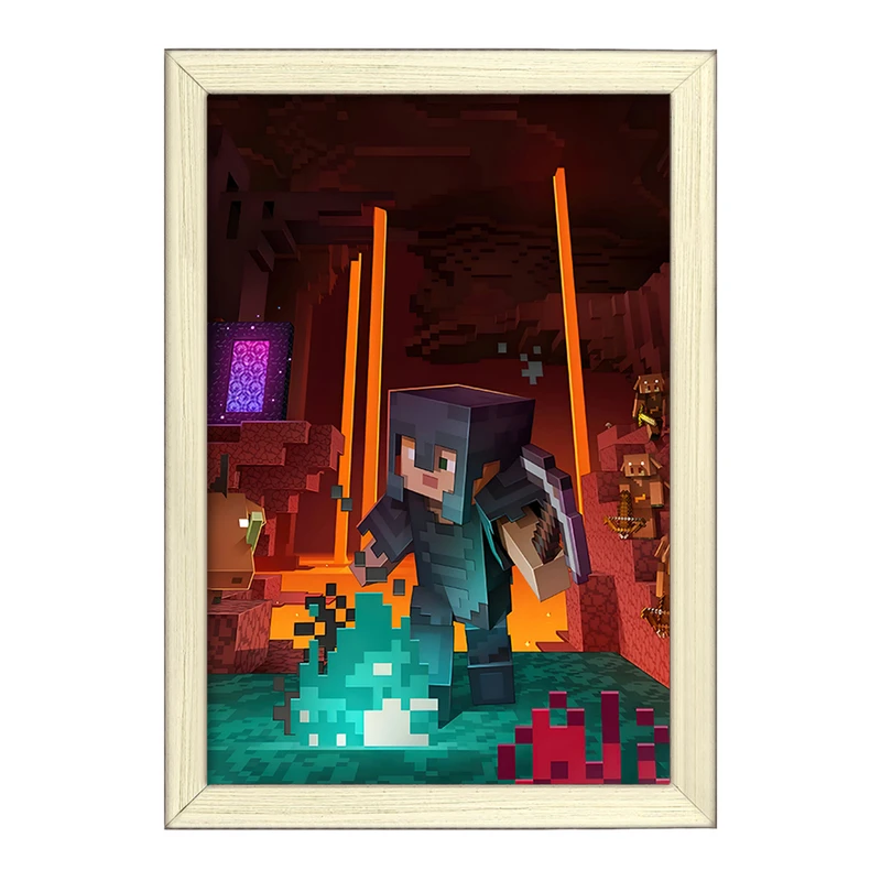 تابلو خندالو طرح ماینکرافت (Minecraft) کد F3514