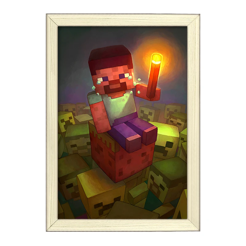 تابلو خندالو طرح ماینکرافت (Minecraft) کد F14092