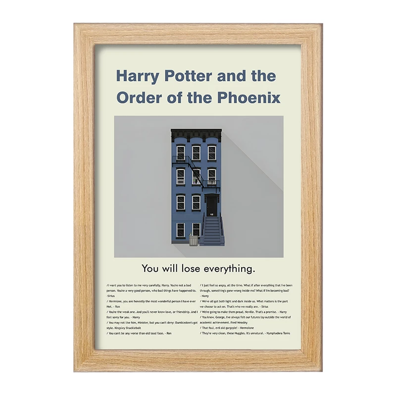 تابلو خندالو طرح هری پاتر (Harry Potter) کد F13802