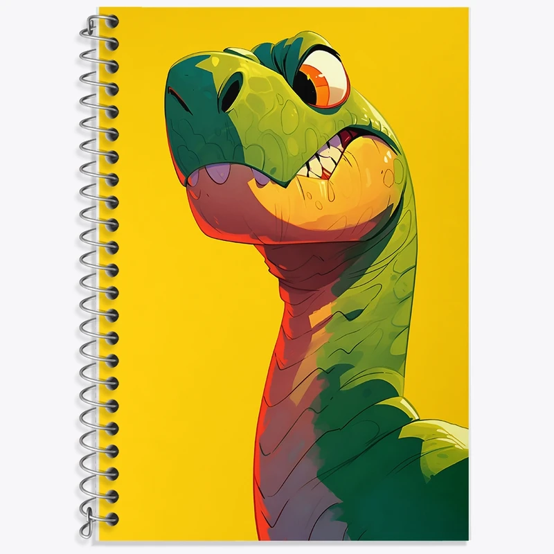 دفتر لغت 50 برگ خندالو طرح دایناسور کد F8539