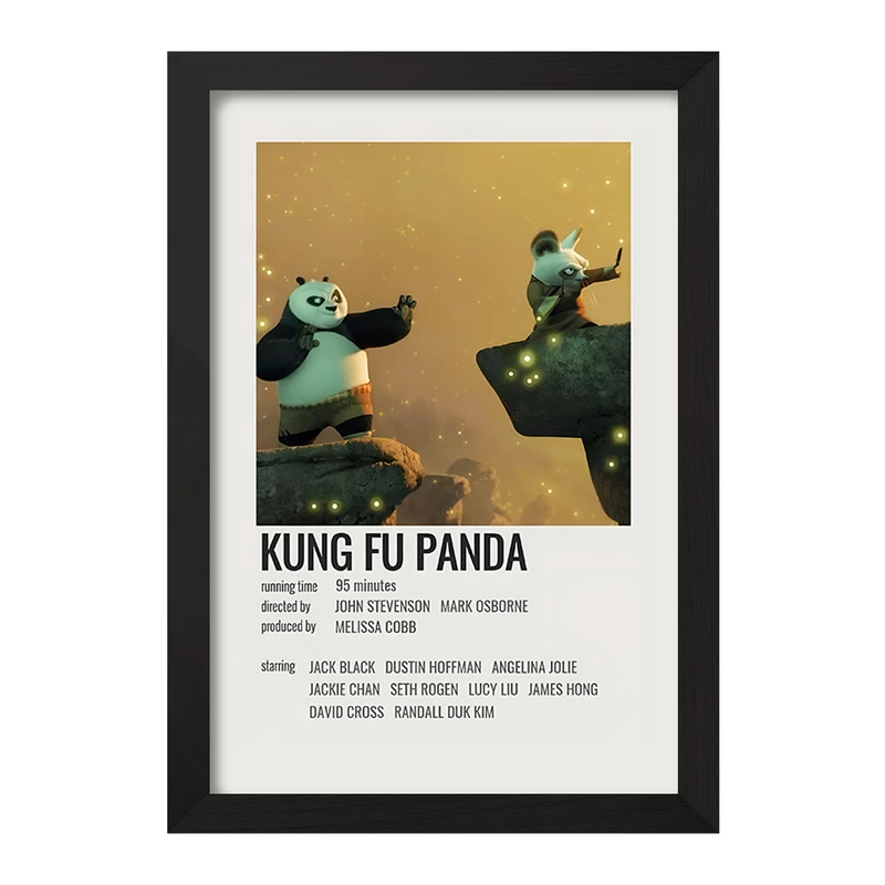 تابلو خندالو طرح پاندا کونگ فو کار کد F13232