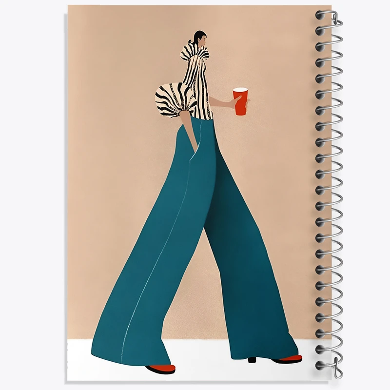 دفتر نقاشی 50 برگ خندالو طرح دخترانه کد F8861