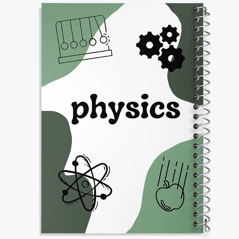 دفتر طراحی 50 برگ خندالو طرح فیزیک کد N7032