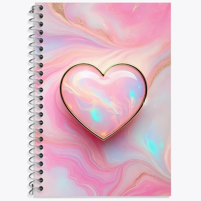 دفتر لغت 50 برگ خندالو طرح قلب کد N6129