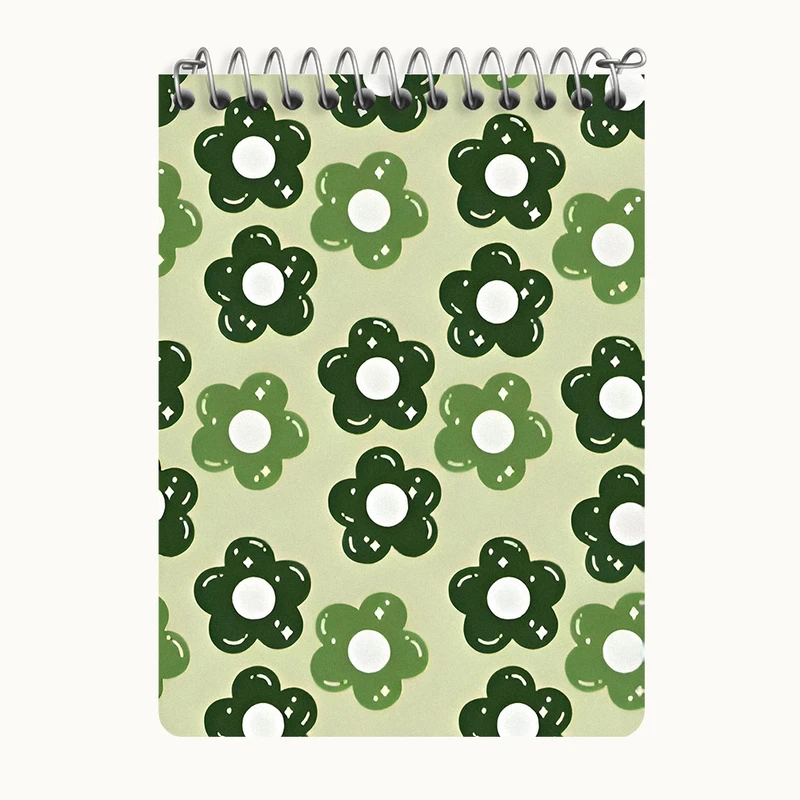 دفتر یادداشت 50 برگ خندالو طرح گل گلی کد N6674