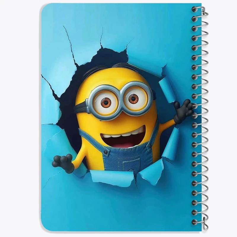 دفتر یادداشت 50 برگ خندالو طرح مینیون ها (Minions) کد N1753