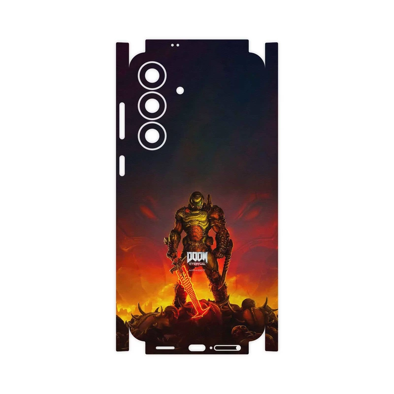 برچسب پوششی ماهوت مدل DOOM Game Series-FullSkin مناسب برای گوشی موبایل سامسونگ Galaxy S25 FE