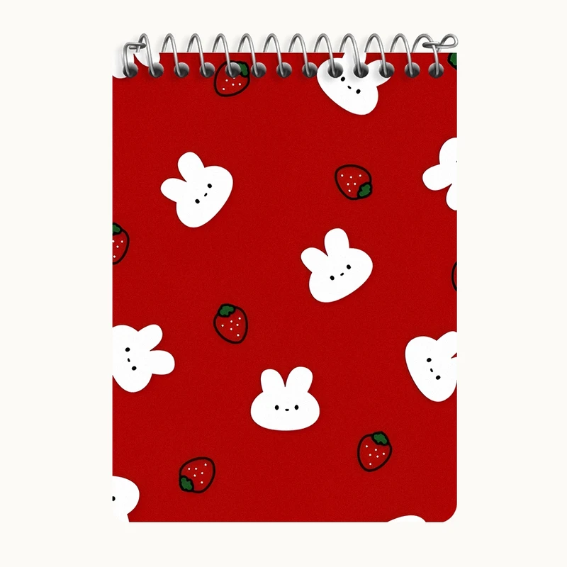 دفتر یادداشت 50 برگ خندالو طرح پترن خرگوش کد N7092