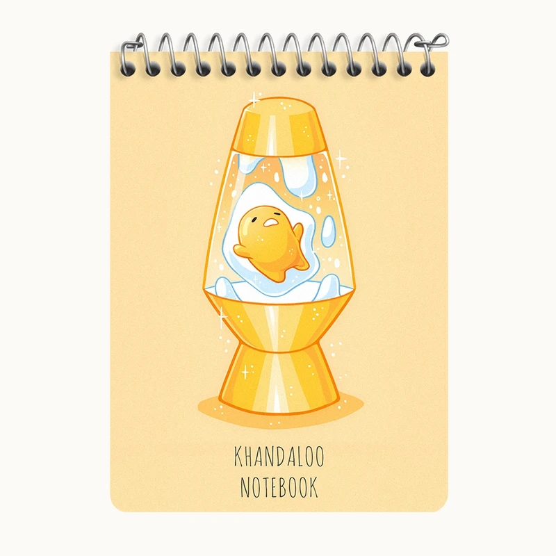 دفتر یادداشت 50 برگ خندالو طرح گودتاما (Gudetama) کد N8836