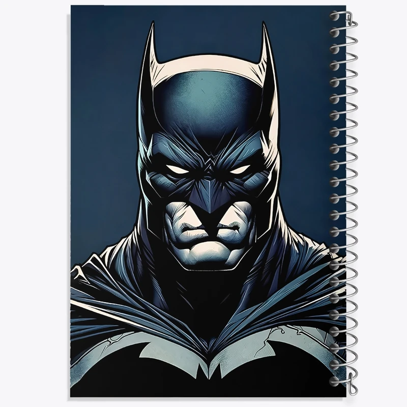 دفتر طراحی 50 برگ خندالو طرح بتمن (Batman) کد N4647