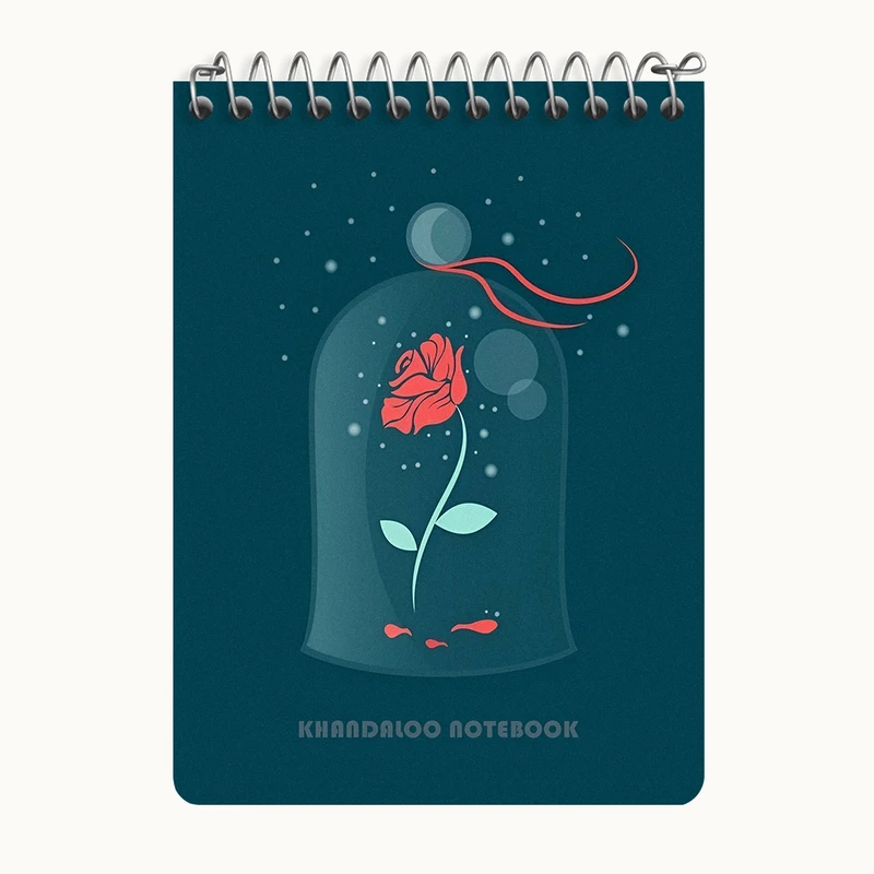 دفتر یادداشت 50 برگ خندالو طرح گل شازده کوچولو کد N6273