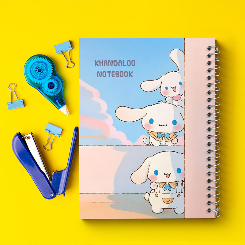 دفتر نقاشی 50 برگ خندالو طرح سینامورول کرومی کد N9108