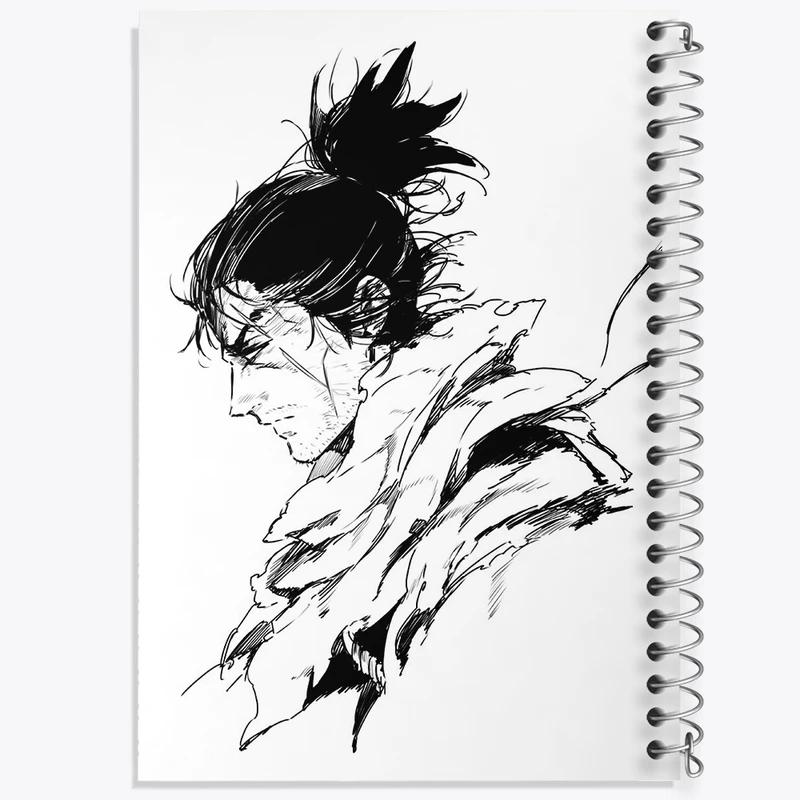 دفتر طراحی 50 برگ خندالو طرح بازی سکیرو (sekiro) کد 31698