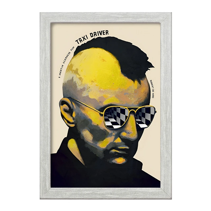 تابلو خندالو طرح راننده تاکسی (Taxi Driver) کد F13552
