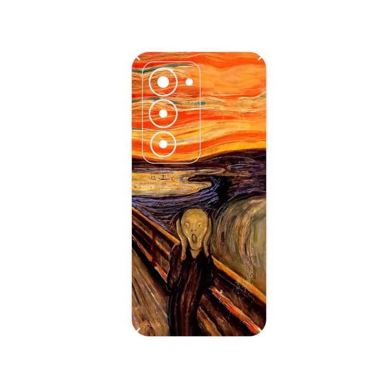 برچسب پوششی ماهوت مدل The Scream of Munch مناسب برای گوشی موبایل شیائومی Redmi 15 4G