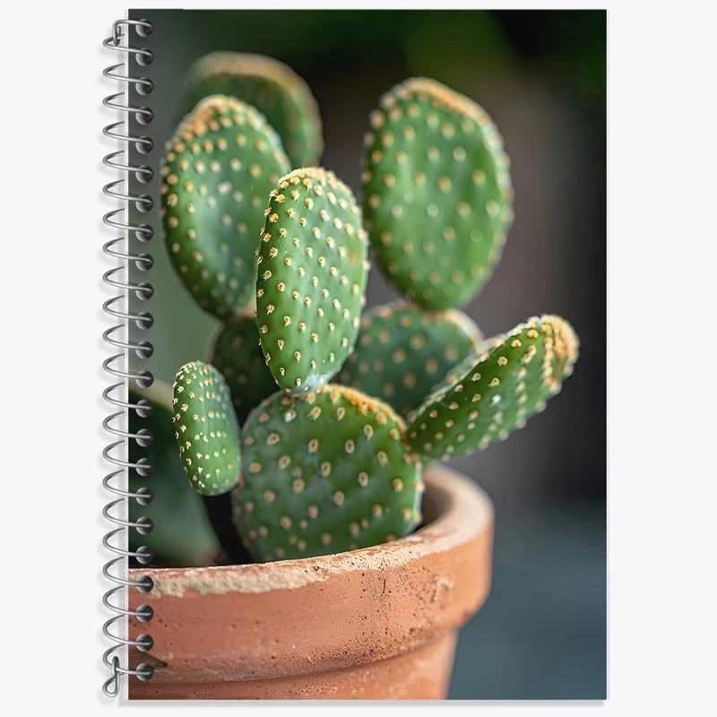 دفتر لغت 50 برگ خندالو طرح کاکتوس کد F8974