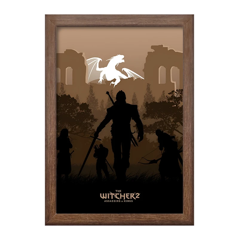 تابلو خندالو طرح ویچر (The Witcher) کد F13613